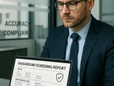 Employment risk mitigation through trusted background screening with secure verification.